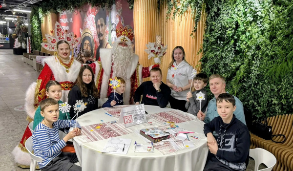 Мастер-классы "Веселые снежинки" и "Рукавичка Деда Мороза"