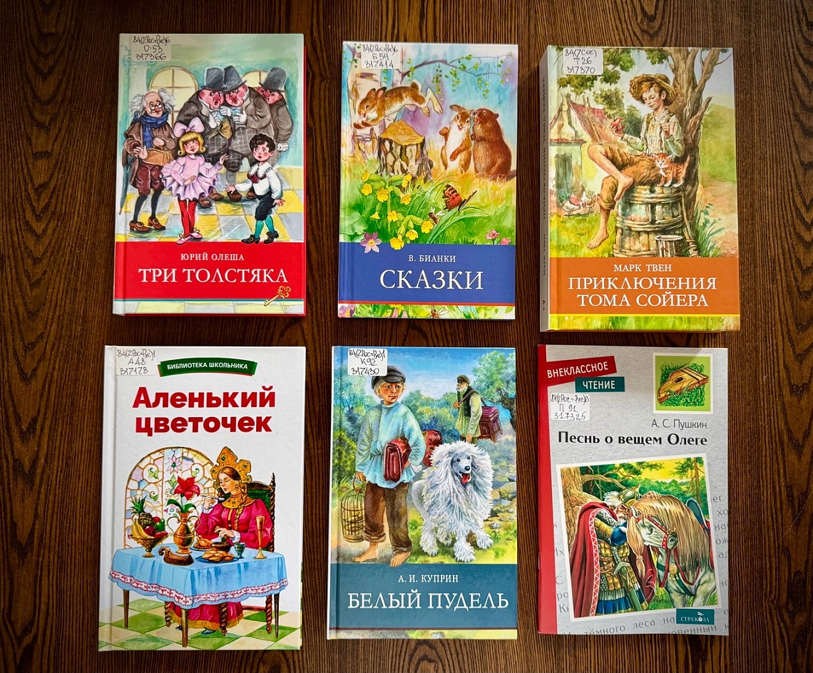 Новые книги для обновленной библиотеки Новые книги для обновленной библиотеки